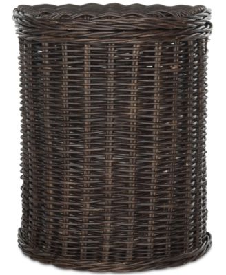 Safavieh - Manzu Wicker Hamper, Quick Ship