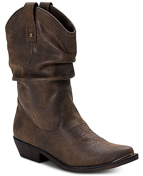 American Rag Kallie Cowboy Boots, Created for Macy's & Reviews Boots