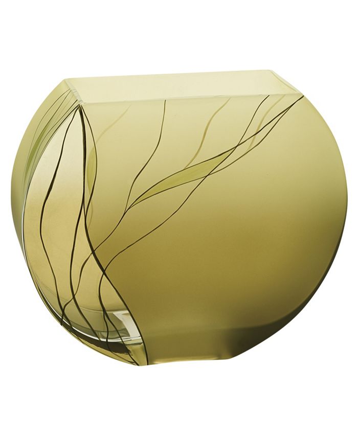 Badash Crystal Evergreen 9 Inch Square Vase Macy's