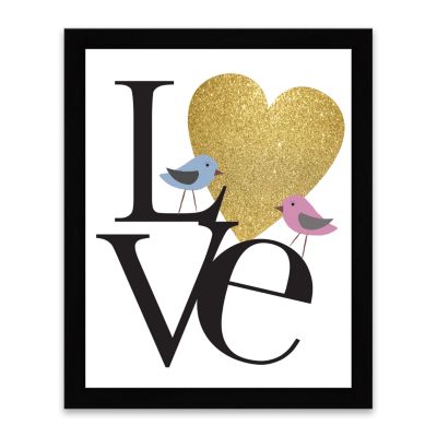 Artissimo Designs - Love Birds Framed Pr