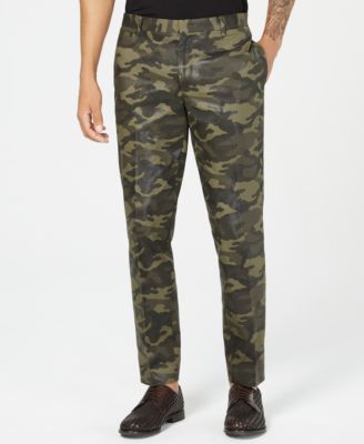 mens slim camo pants