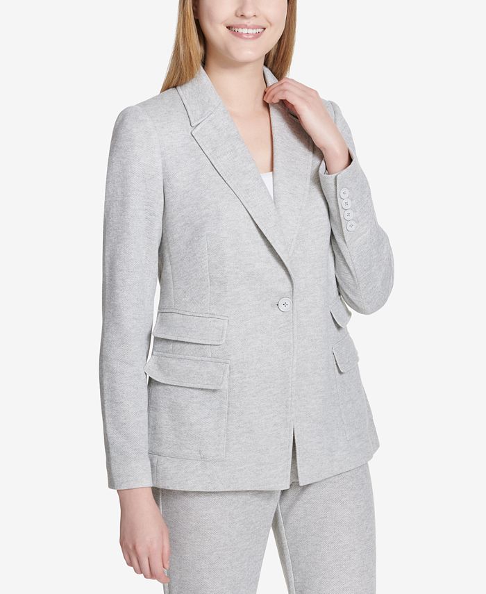 Calvin Klein OneButton Blazer Macy's