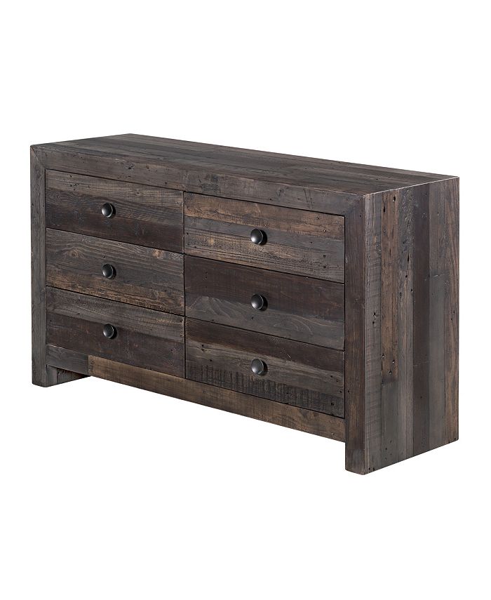 Moe's Home Collection Vintage 6 Drawer Dresser Macy's