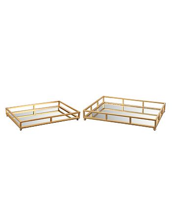 Moe's Home Collection - GRID TRAY RECTANGLE SET OF TWO