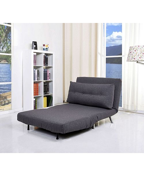 Gold Sparrow Tampa Convertible Big Chair Bed & Reviews - Home - Macy's