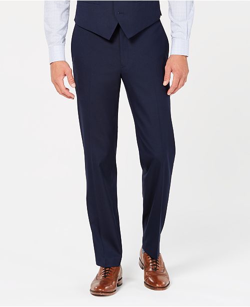 Club Room Men's ClassicFit Stretch Navy Twill Vested Suit, Created for Macy's & Reviews Suits