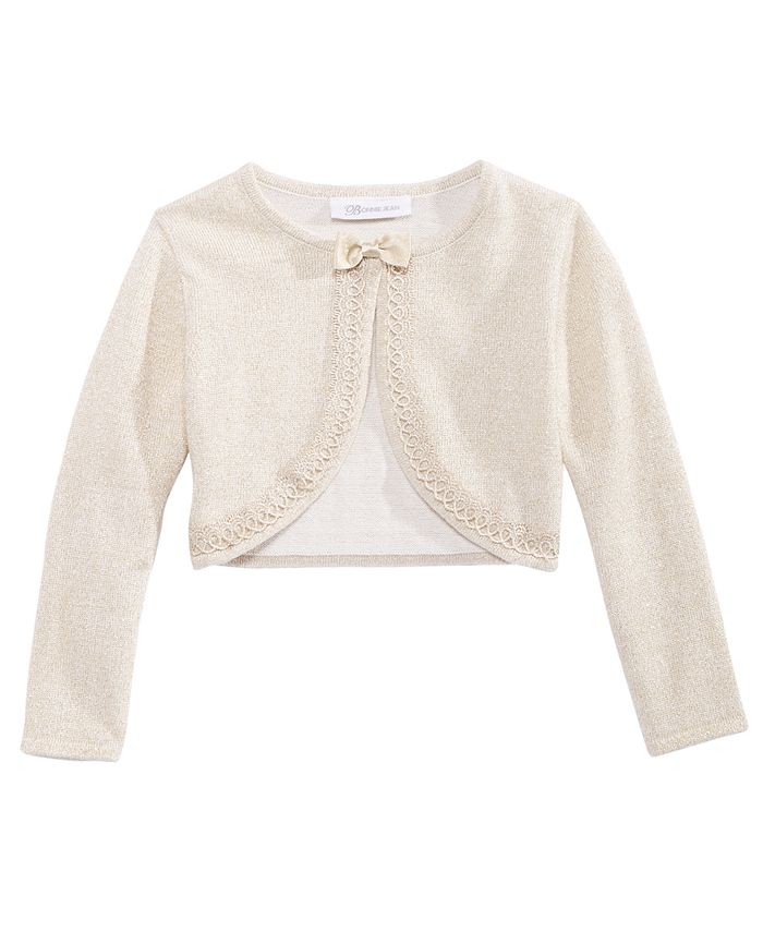 Bonnie Girls Cardigan - Mustard Yellow