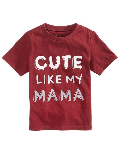 First Impressions Toddler Boys Cute Print Cotton T Shirt Created