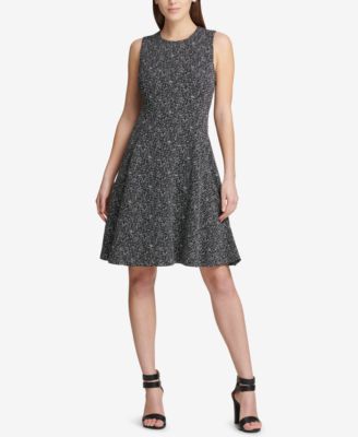 dkny tweed dress