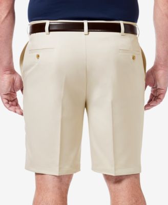 Men's Big & Tall Cool 18 PRO&reg; Classic-Fit Stretch Flat-Front 9.5" Shorts