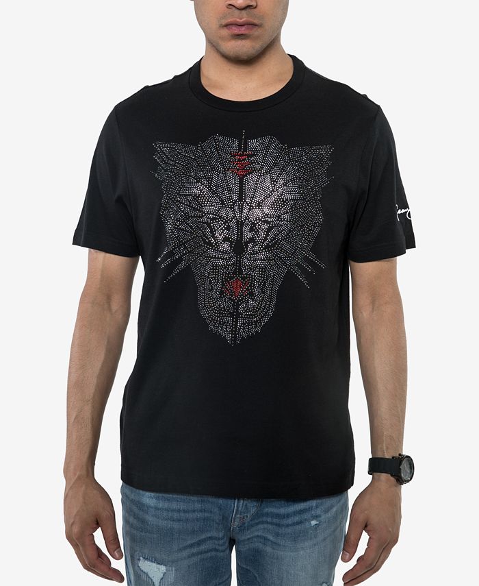 Sean John Men's Crystal Panther Graphic T-Shirt - Macy's