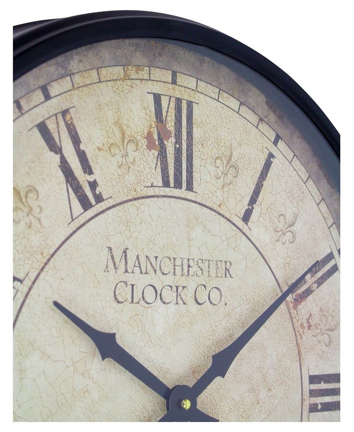 Aspire Home Accents Layla Round Wall Clock Macy's