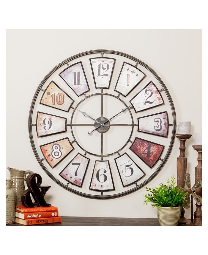 Aspire Home Accents Large Wall Clock Macy's