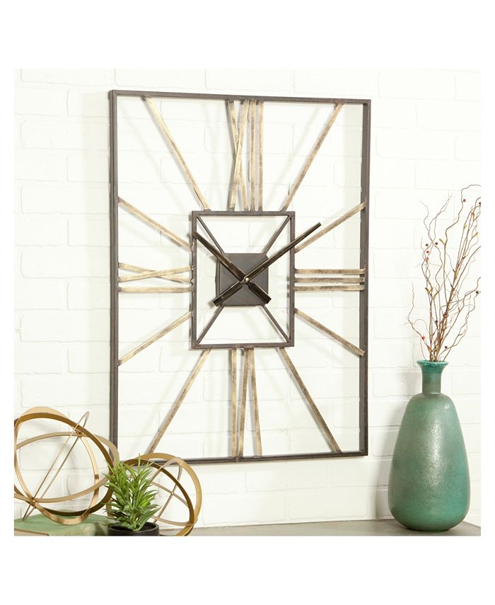 Aspire Home Accents Lex Mid Century Wall Clock Macy's