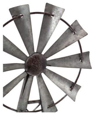 Aspire Home Accents Farmhouse Windmill Table Top Decor (Set of 2)