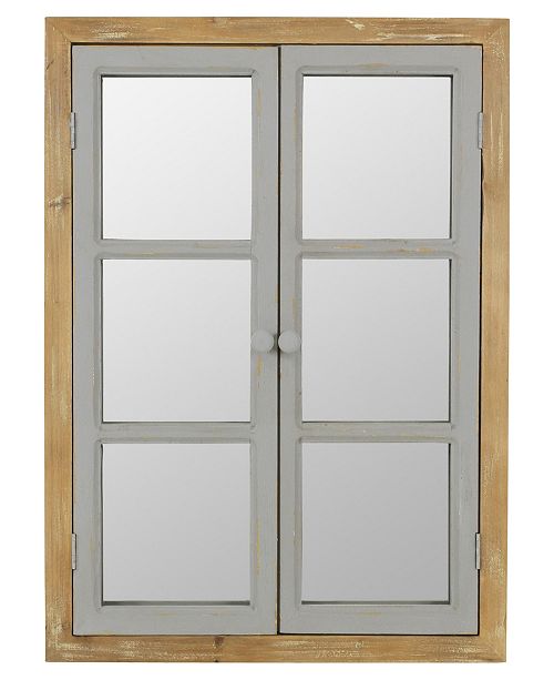 Aspire Home Accents Somerset Window Pane Wall Mirror