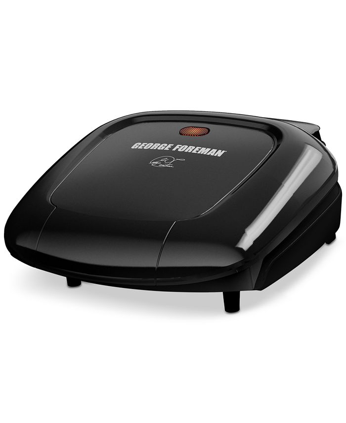 George Foreman 2-Serving Classic Plate Grill - Macy's