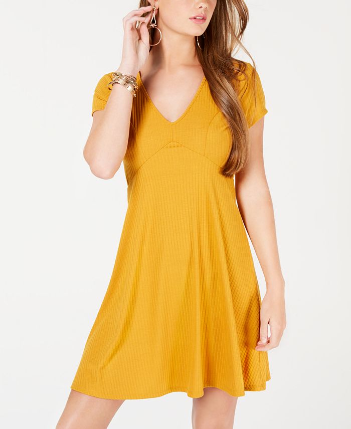 Macys discount mustard dress