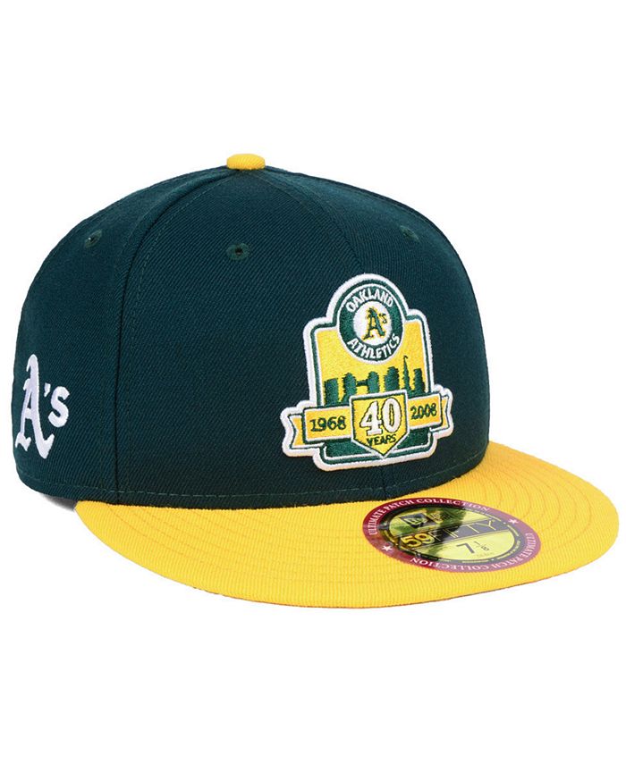 New Era Oakland Athletics Ultimate Patch Collection Front 59FIFTY ...