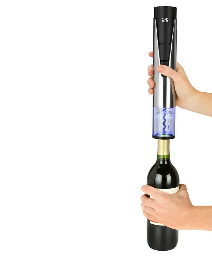 Kalorik 2in1 Stainless Steel Wine Opener and Preserver Macy's
