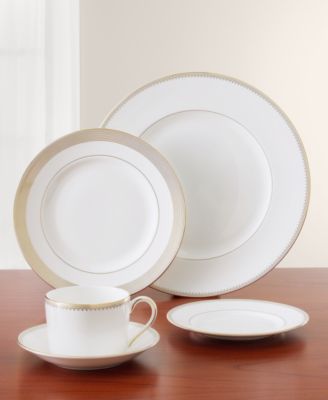 Vera Wang Wedgwood - Vera Wang "Golden Grosgrain" Open Vegetable Bowl