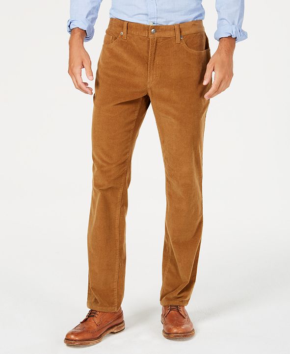 Club Room Men's Stretch Corduroy Pants, Created for Macy's & Reviews ...