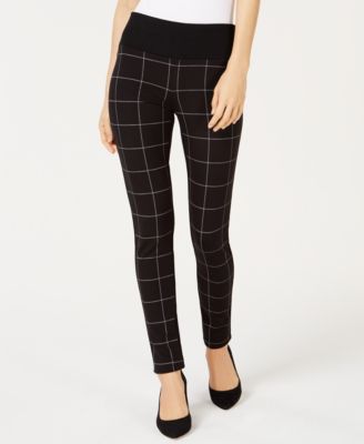 Petite plaid leggings best sale