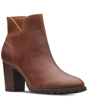 image of Clarks Collection Women-s Verona Trish Booties Women-s Shoes