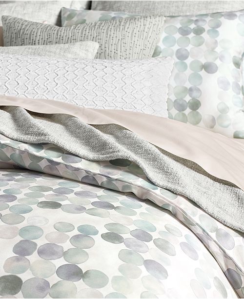 Hotel Collection Seaglass Cotton Full Queen Duvet Cover Created