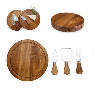 Toscana&reg; by Acacia Brie Cheese Cutting Board & Tools Set