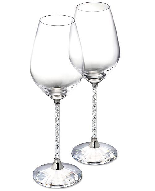 Swarovski Crystalline Red Wine Glasses Set Of 2 Reviews