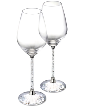 Swarovski Crystalline Red Wine Glasses, Set of 2