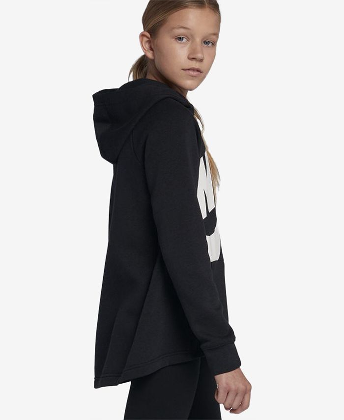 Nike Big Girls Logo-Print Pullover Hoodie - Macy's