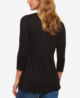 Haut De Nursing Motherhood Maternity - Chemise à Boutons Rouge à Carreaux - Taille Small