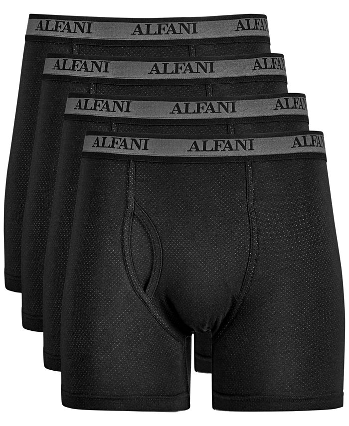 Alfani Men's 4Pk. Mesh Boxer Briefs, Created for Macy's Macy's