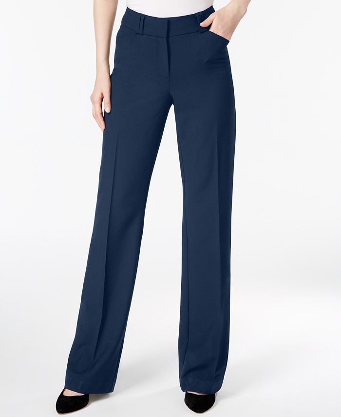 Alfani Curvy Bootcut Pants, Regular & Short Lengths, Created for Macy's & Reviews Pants