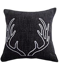 Grey Chenille 18x18 Decoraive Pillow