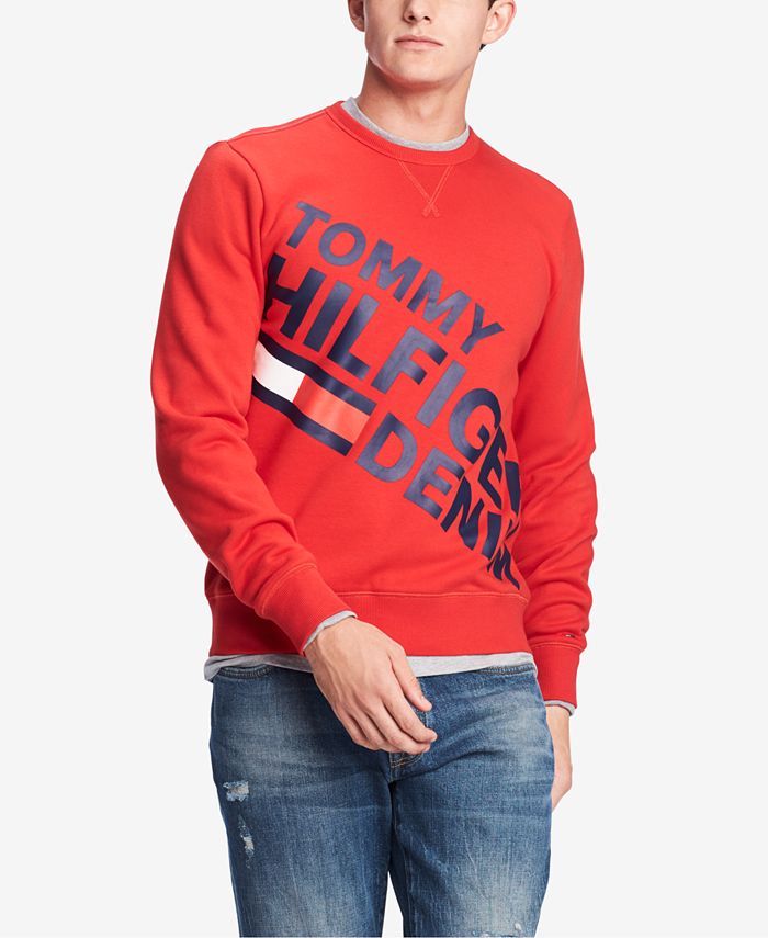 Tommy Hilfiger Men's Reed Graphic Sweatshirt, Created for Macy's ...