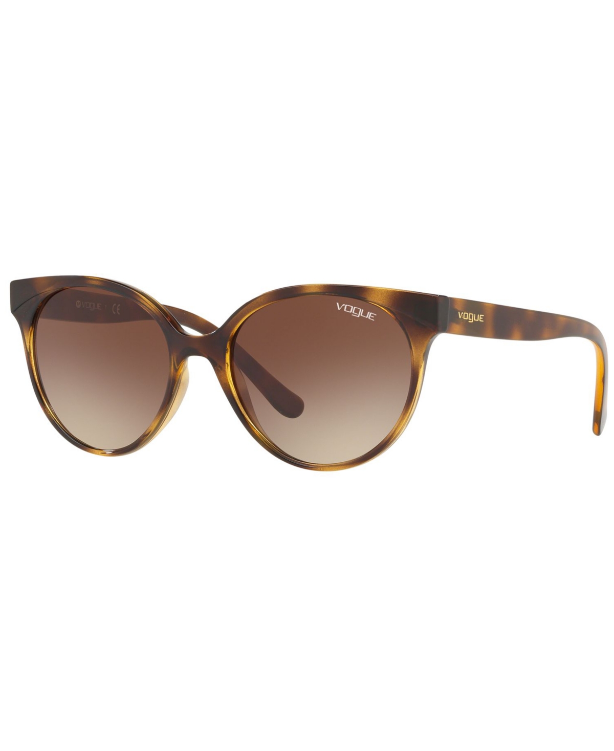 Vogue Eyewear Sunglasses, Vo5245s In Dark Havana,brown Gradient