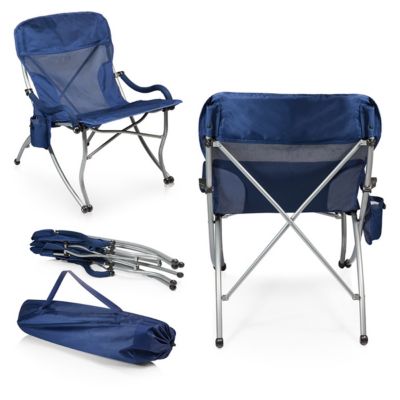 by Picnic Time Navy PT-XL Camp Chair