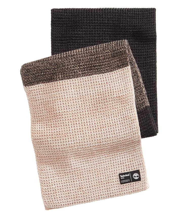Timberland Men's COLORBLOCK THERMAL STITCH MUFFLER Created for Macy's ...
