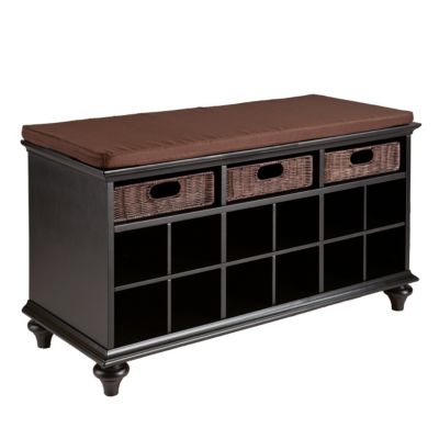 Southern Enterprises - Chelmsford Entryway/Shoe Bench, Quick Ship