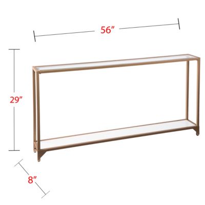 Southern Enterprises Bergen Narrow Console - Macy's