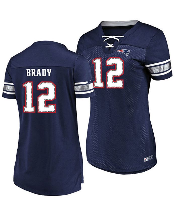 Majestic Women's Tom Brady New England Patriots Draft Him Shirt