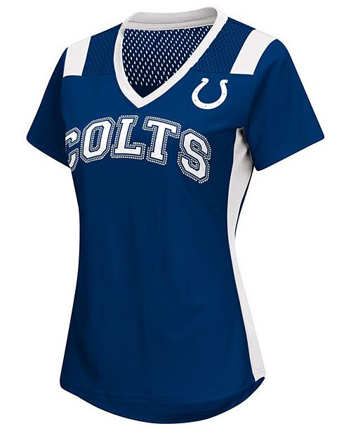 G Iii Sports Women S Indianapolis Colts Wildcard Jersey T Shirt