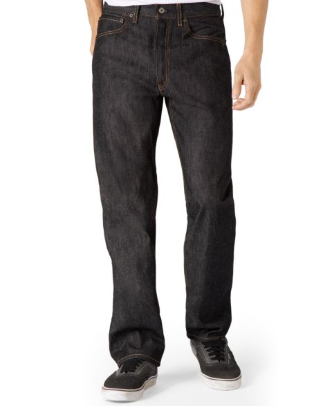 Мужские джинсы Levi's Big & Tall 501® Original Shrink to Fit, цвет: Чёрный