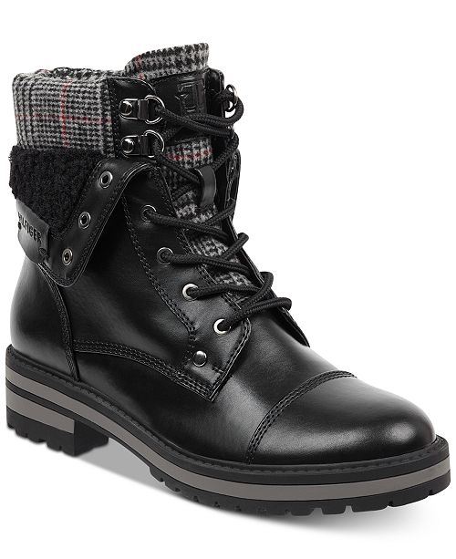 Tommy Hilfiger Dyan LaceUp Winter Boots & Reviews Boots Shoes Macy's