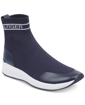UPC 192734348555 product image for Tommy Hilfiger Reco Slip-On Sock Sneakers Women's Shoes | upcitemdb.com