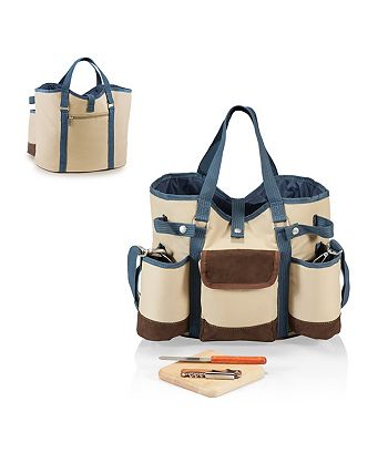 Picnic Time - Wine Country Tote – Wine & Cheese Picnic Tote