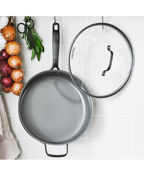 GreenPan New York Pro 5qt Ceramic NonStick Covered Saute pan, Created for Macy's & Reviews